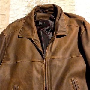 Men’s leather jacket
